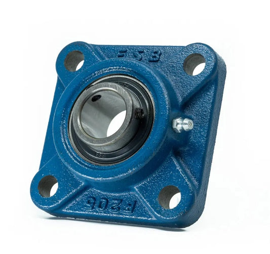 Chumacera UCF205 RHM - 14 Alta calidad, Soporte Industrial Reforzado con Rodamiento