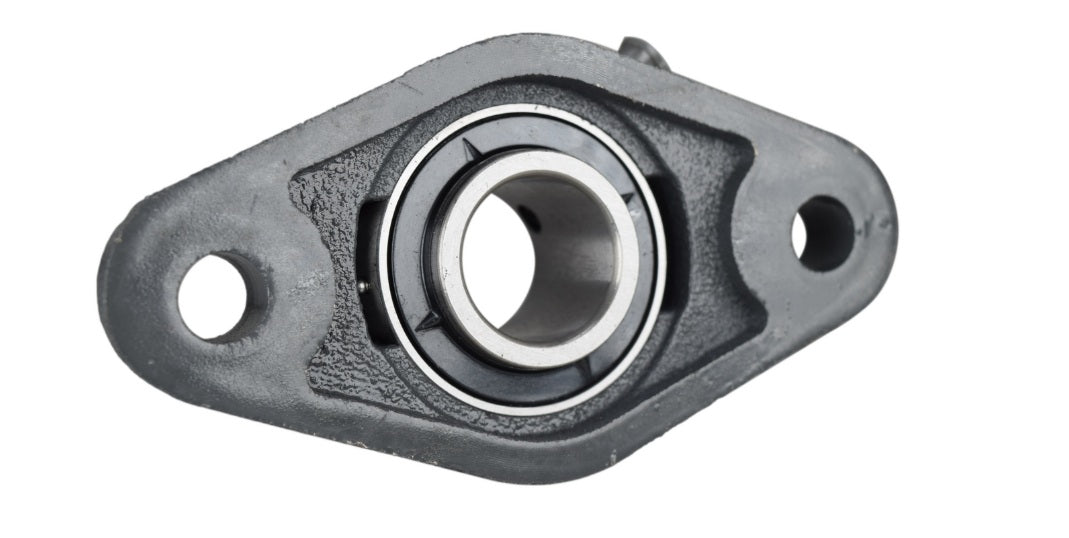 Chumacera UCFL205-16 RHM Alta calidad, Brida Ovalada Soporte Industrial Preciso