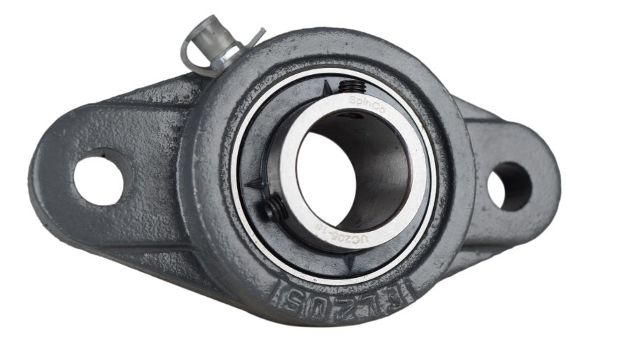 Chumacera UCFL205-16 RHM Alta calidad, Brida Ovalada Soporte Industrial Preciso