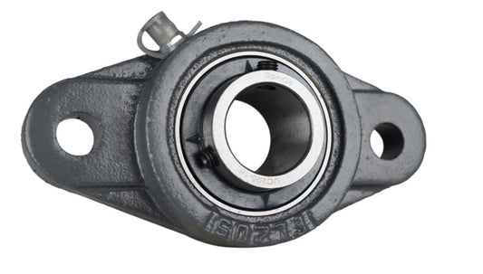 Chumacera UCFL205-16 RHM Alta calidad, Brida Ovalada Soporte Industrial Preciso