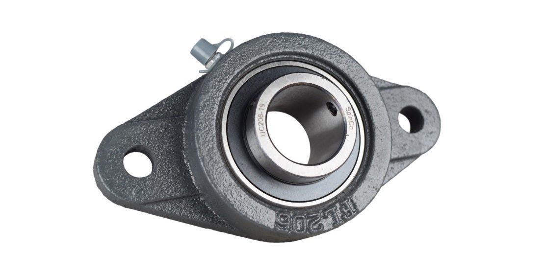 Chumacera UCFL206 - 19 RHM Alta calidad, Brida Industrial Alta Resistencia y Precisión